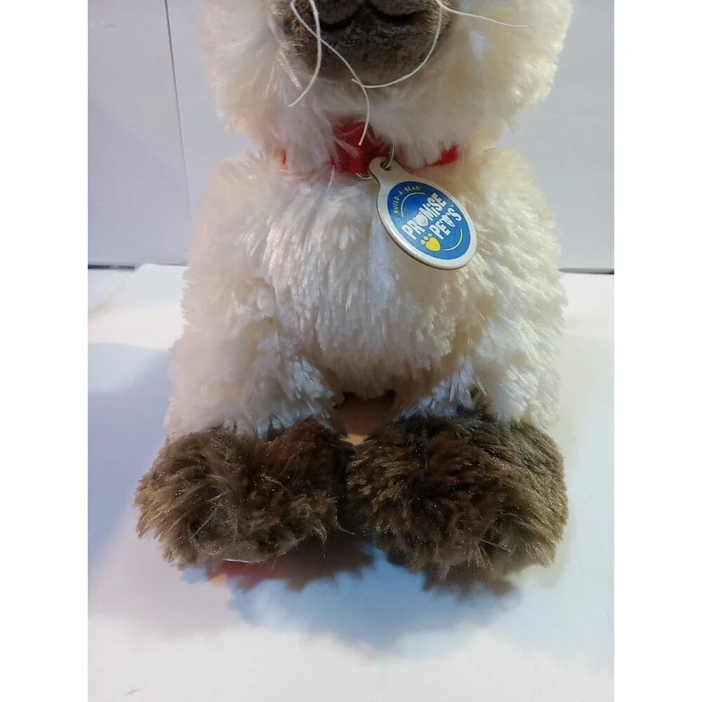 Build A Bear Siamese Himalayan Ragdoll Cat Plush Stuffed Promise Pet BABW